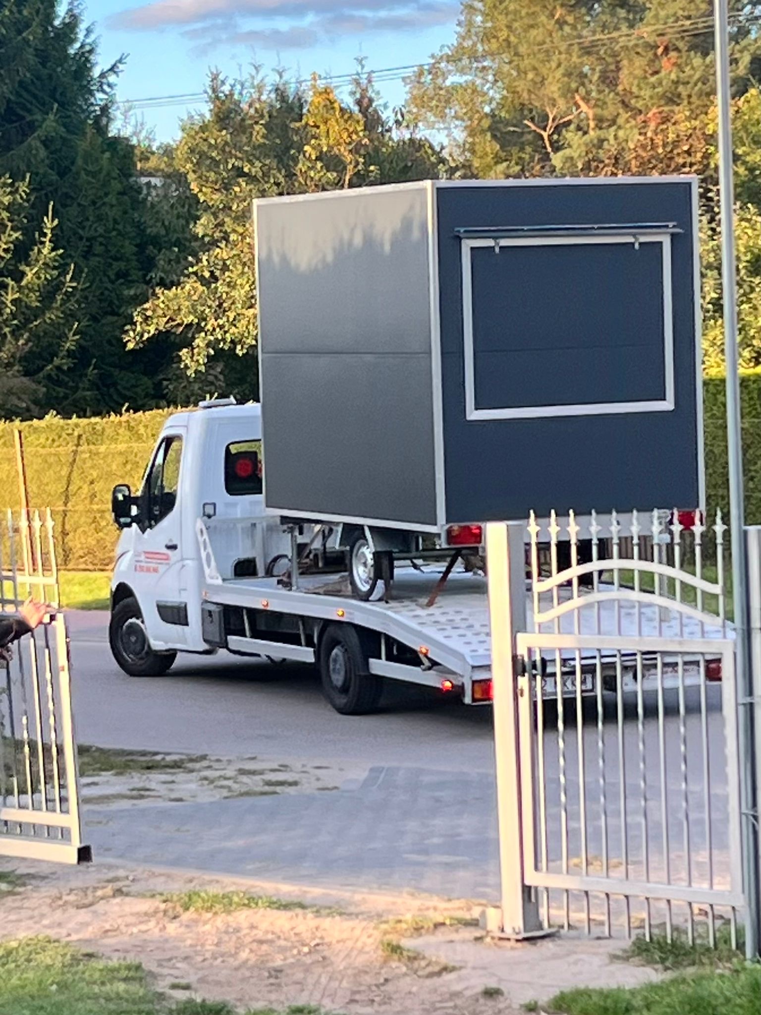 Aufbau-Foto Fortschritt
